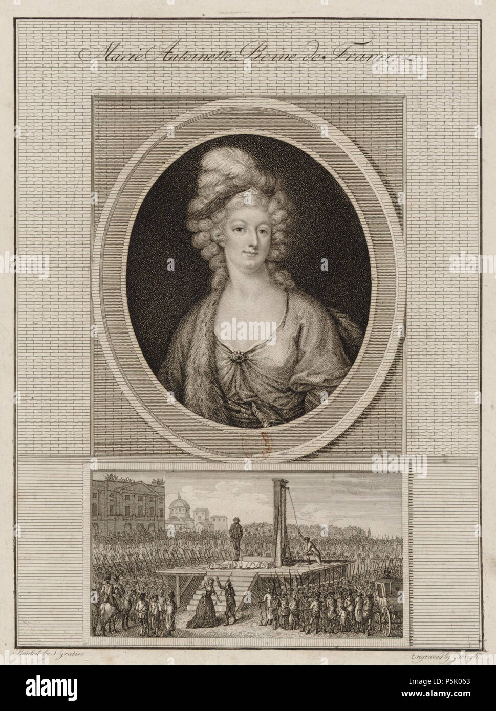 Français Marie reine de France 1793. N/A 26 Marie reine de France