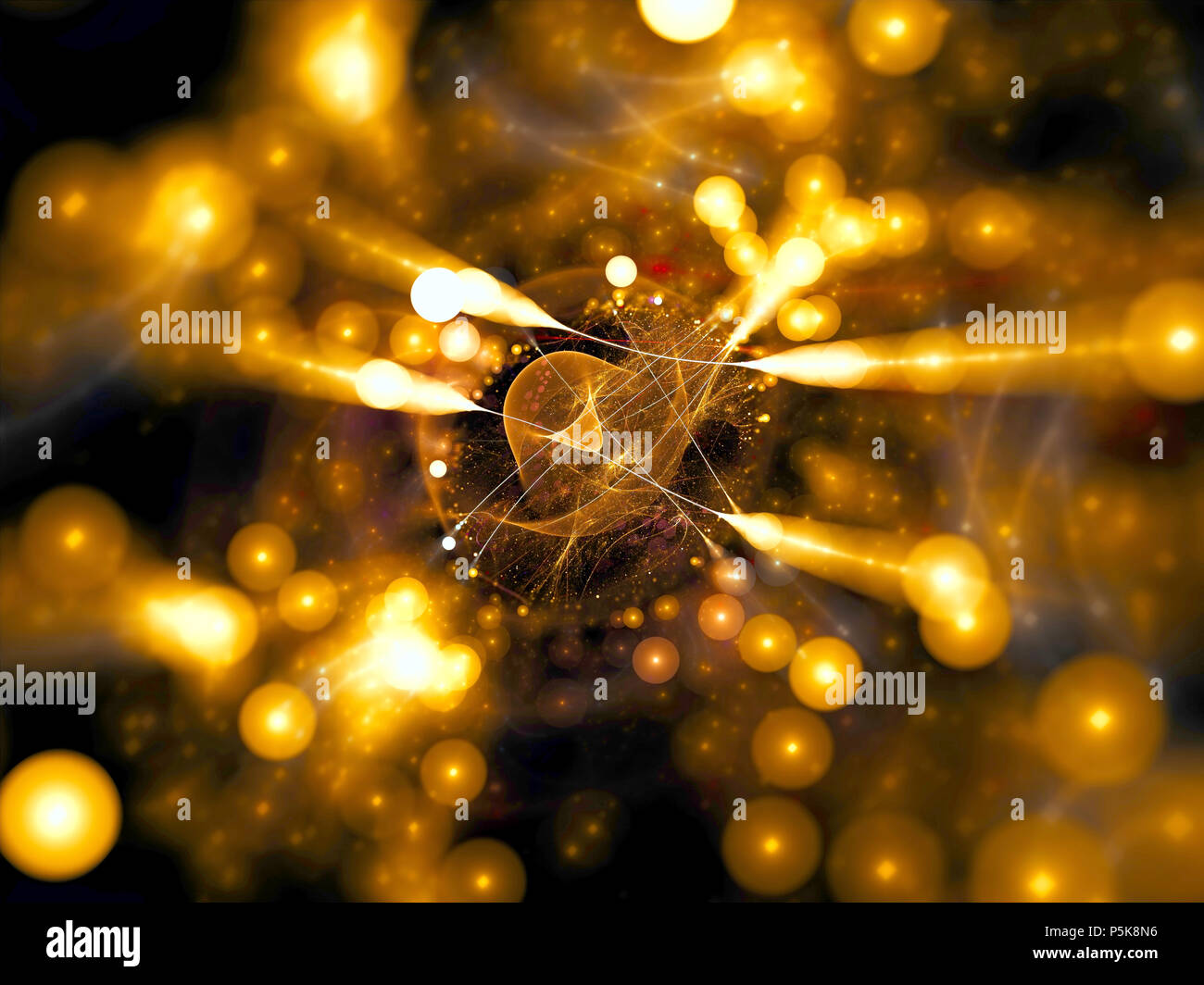 Abstract golden blur hi-res stock photography and images - Alamy