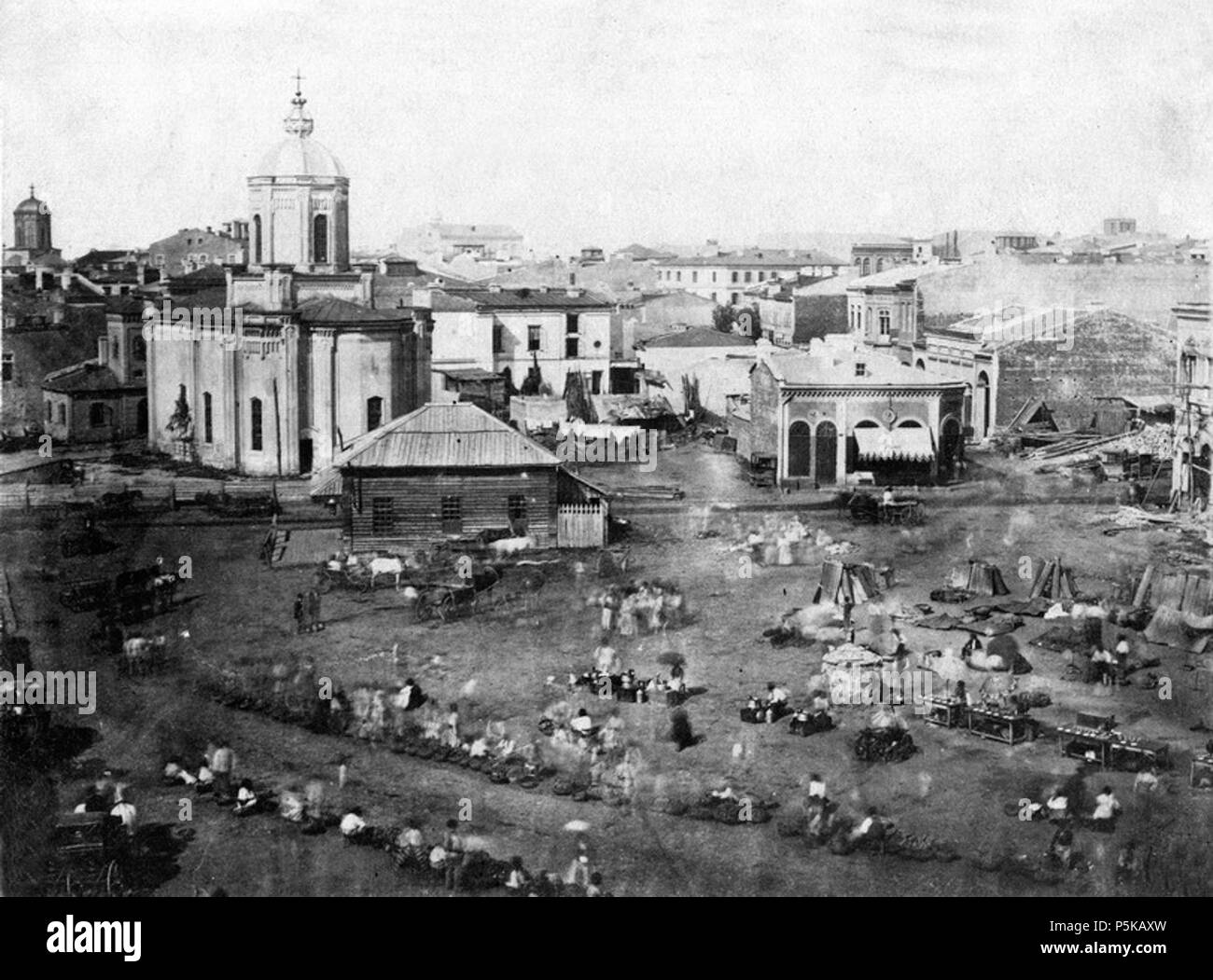 102 Angerer - Piaţa sf. Anton, 1856 Stock Photo