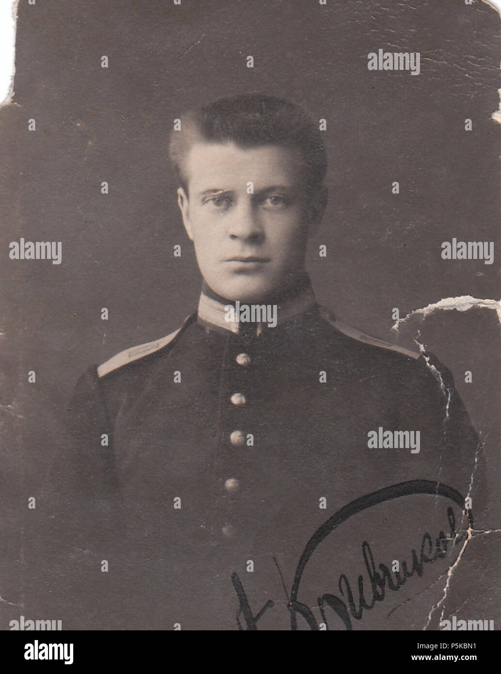 N/A. :      . - 1909. 2011. Unknown 82 Alexandr Krivchikov 1909 Stock Photo