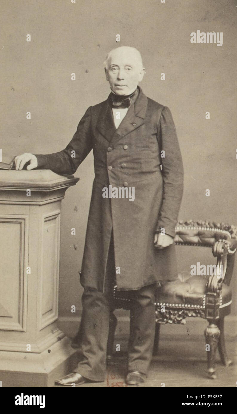 77 Album des députés au Corps législatif entre 1852-1857-Reveil Stock Photo