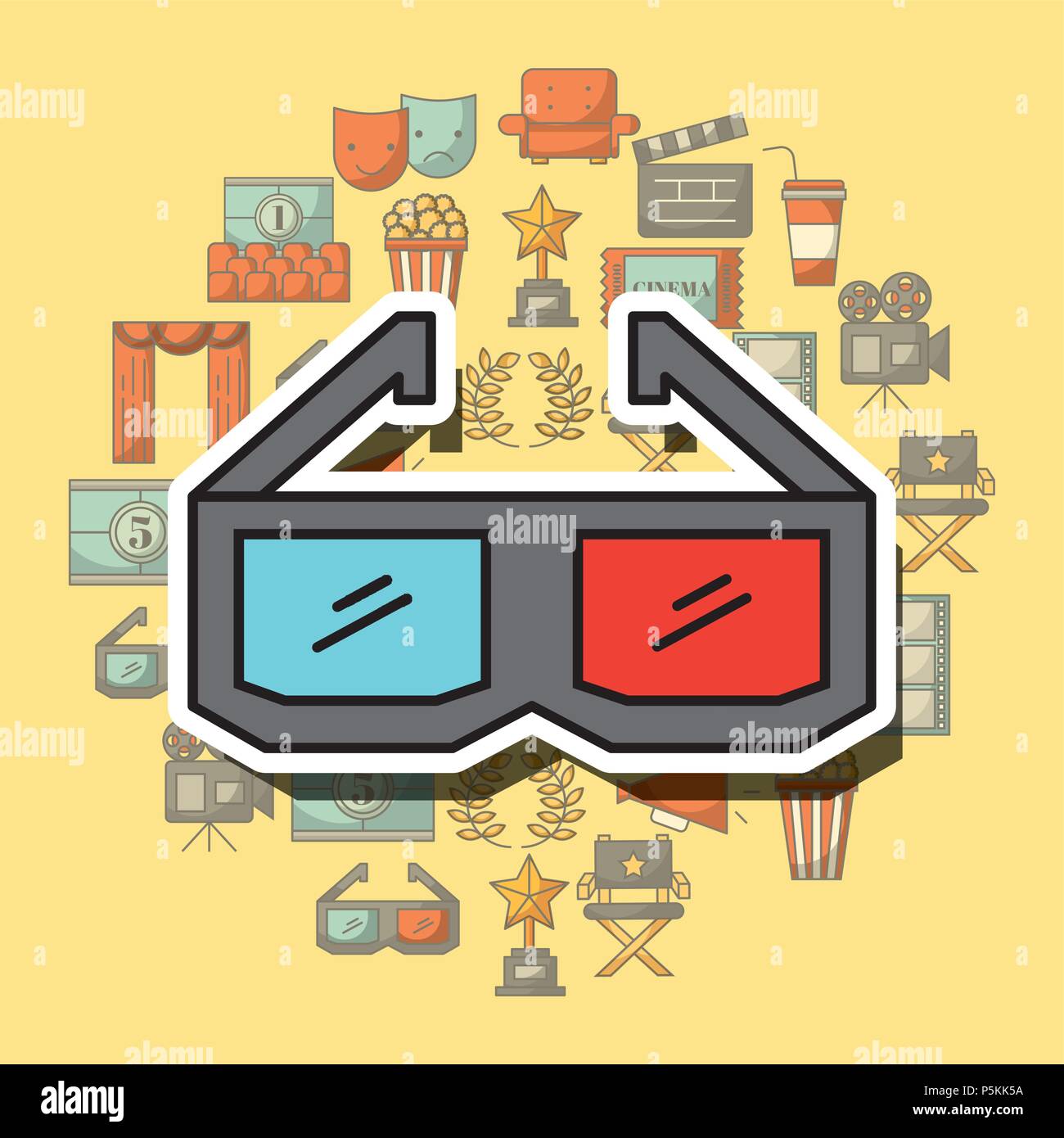 film movie cinema Stock Vector Image & Art - Alamy