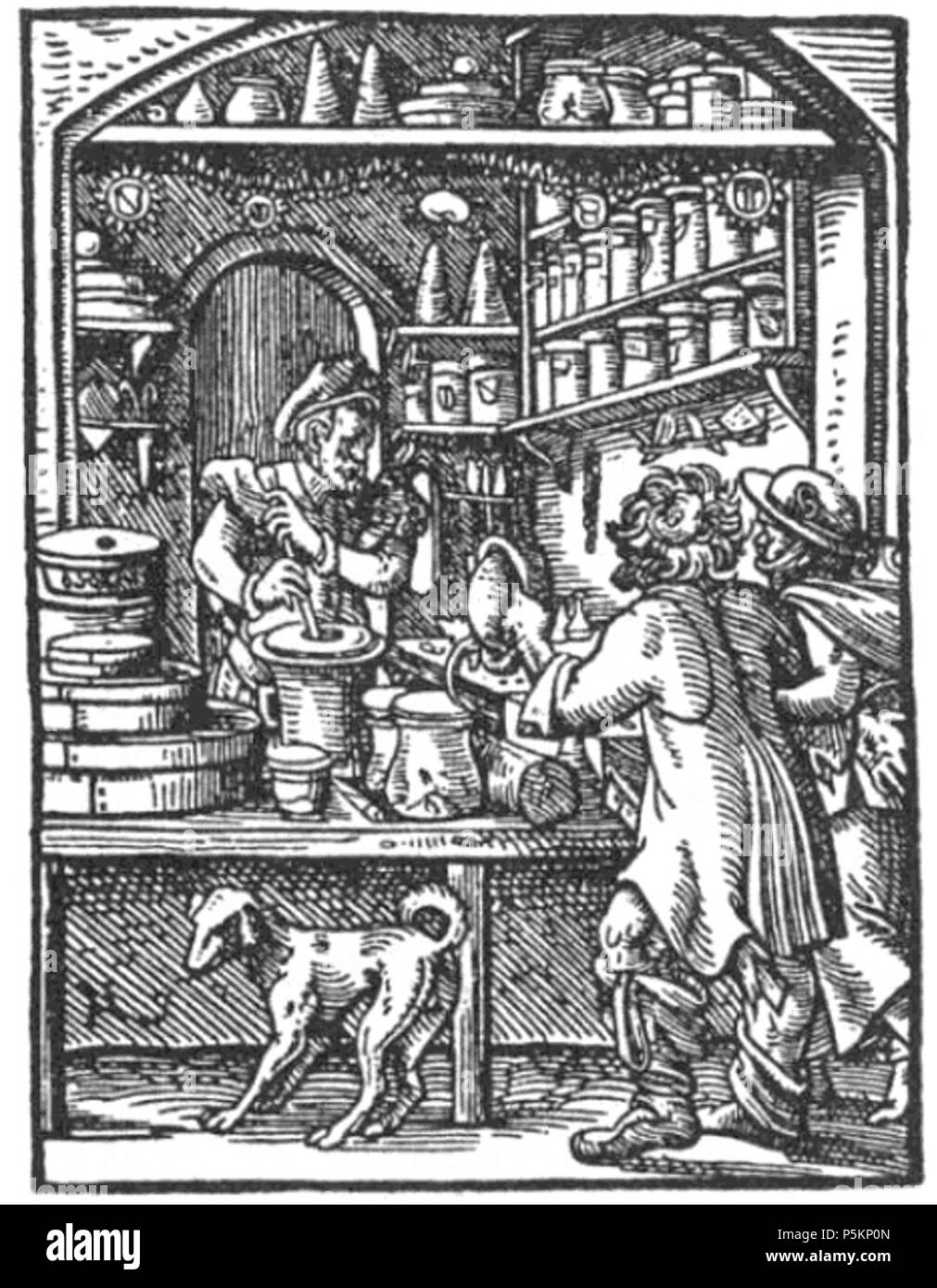 115 Apotheker-1568 Stock Photo