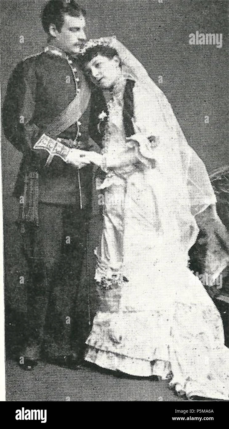 N A D Oyly Carte Opera Company Publicity Photograph From The Sorcerer 1878 This Photo Is Often Misidentified As Being Alice May And George Bentham And Was So Misidentified In The Source That It