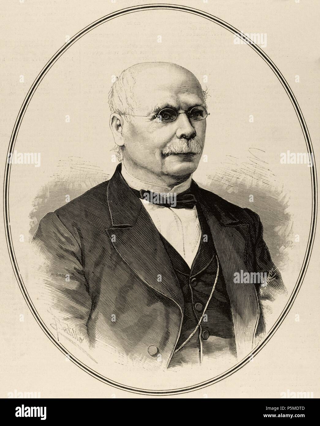 Antonio Benavides Fernandez de Navarrete (18071884). Spanish historian and politician