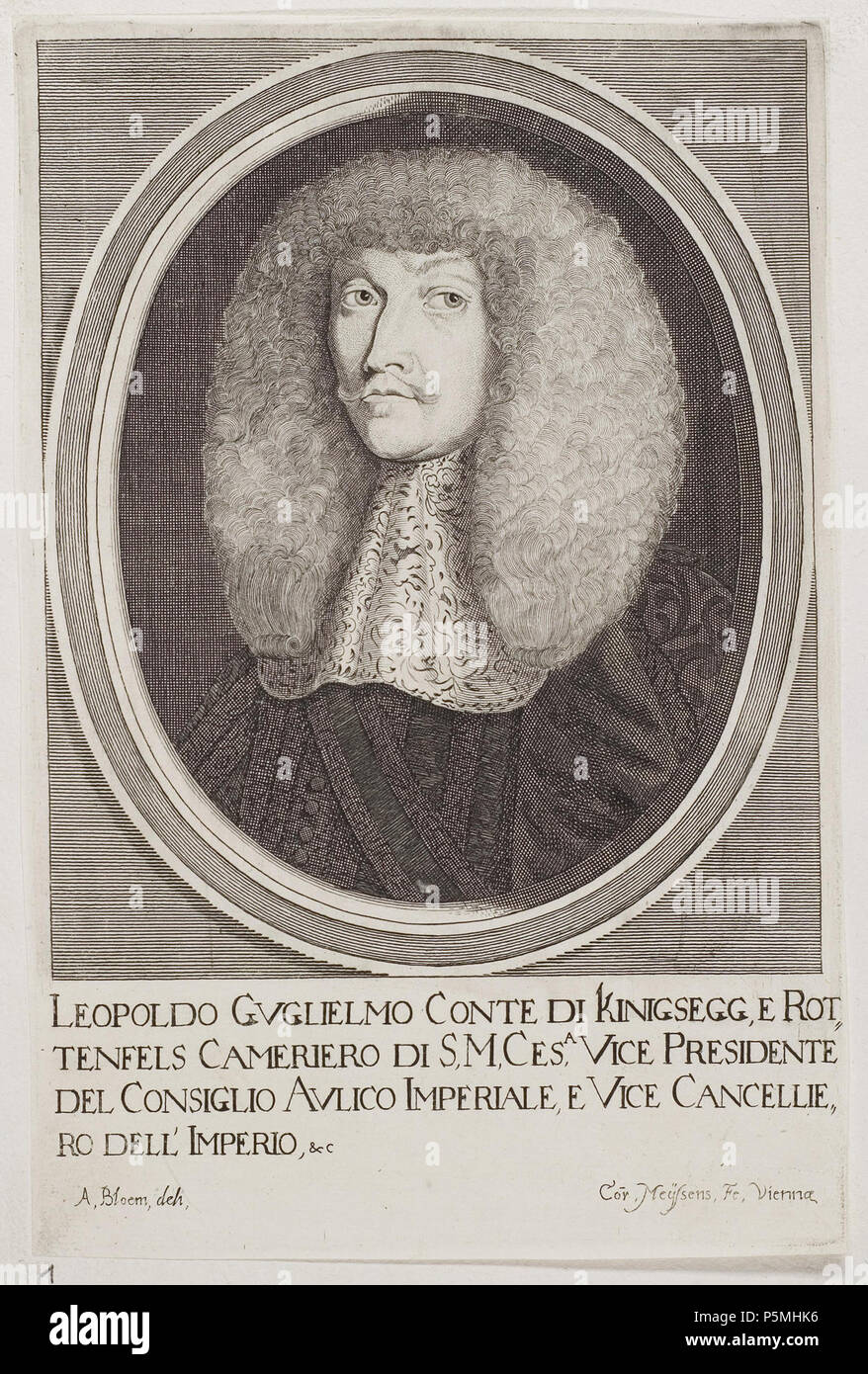 English Leopold Wilhelm Von K nigsegg Und Rothenfels 1630 1694 