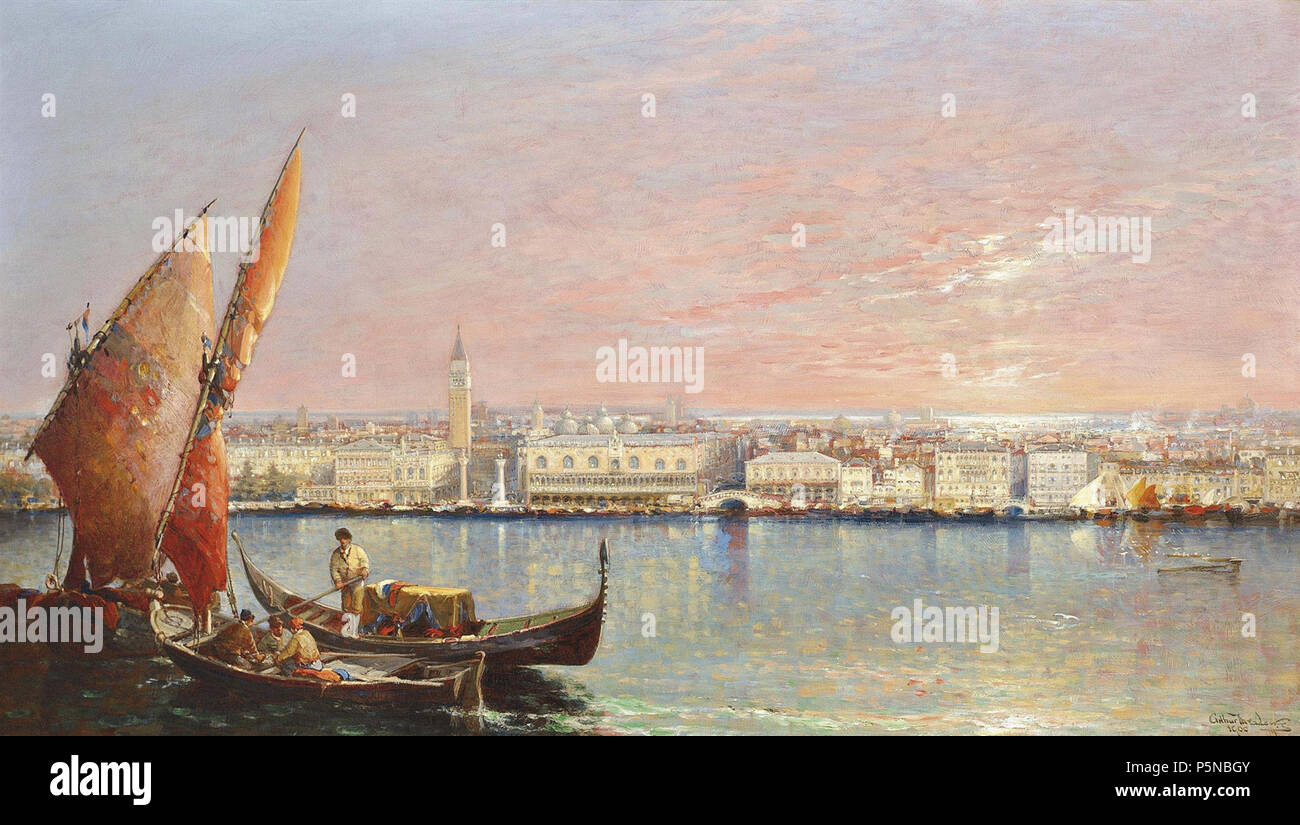 N/A. English: Venetian Panorama . before 1907. Arthur Joseph Meadows