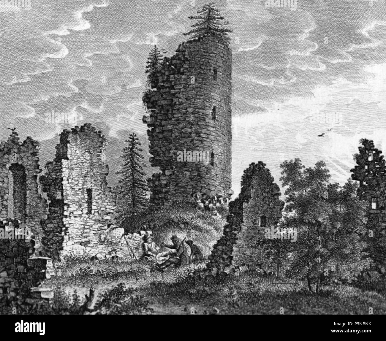 N/A. Deutsch: Die Ruine der Burg Haimburg in der Gemeinde Berg, Landkreis Neumarkt in der Oberpfalz. English: The bavarian castle Haimburg . circa 1803.   Georg Adam  (1784–1823)    Description German painter, engraver, drawer, etcher and illustrator  Date of birth/death 1784 1823  Location of birth/death Nuremberg Nuremberg  Work location Nuremberg  Authority control  : Q25975654 VIAF:27810689 ISNI:0000 0000 1362 4382 GND:116006668 RKD:131031 250 Burgruine der Haimburg - Berg bei Neumarkt in der Oberpfalz Stock Photo