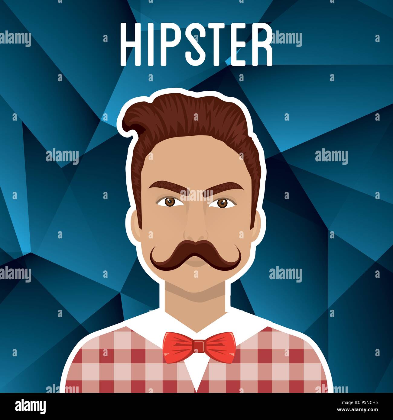 man style hipster character Stock Vector Image & Art - Alamy
