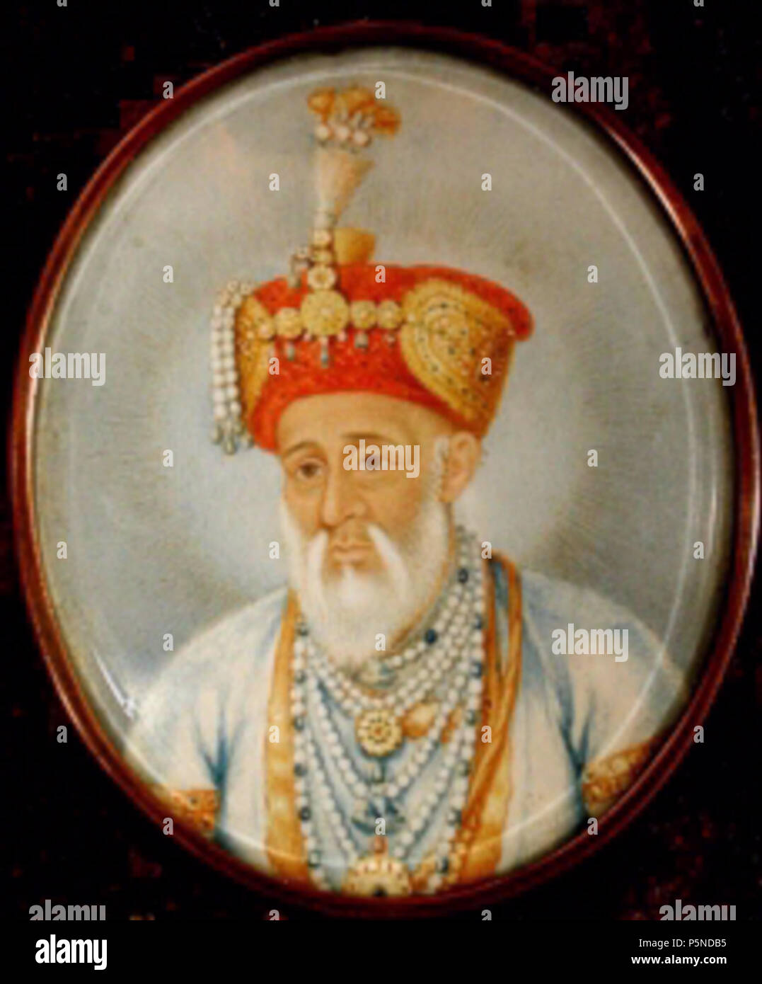 N/A. Azim Jah, Prince of Arcot (1867 - 1874).. Azim Jah was the brother of Azam Jah, the eleventh Nawab of the Carnatic and uncle of Ghulam Muhammad Ghouse Khan, the twelfth and last Nawab of the Carnatic. He held the title Nawab of Arcot from 1867 to 1874 in the area of South India now known as Tamil Nadu. Unknown date. Unknown 157 Azim Jah Stock Photo