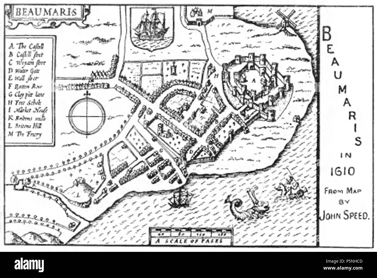 N/A. Beaumaris, 1610 . 1920.   William Ashton  (1806–1877)     Description British-Australian weaver and shopkeeper English Chartist, transported to Australia as a criminal  Date of birth/death 1806 1877  Location of birth/death Yorkshire Craigie  Authority control  : Q15961733 Oxford Dict.:48212 180 Beaumaris.1610 Stock Photo