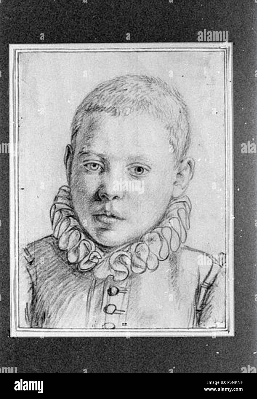 English Portrait Of A Young Boy With Short Hair And Wearing A Collar Francais Portrait De Jeune Garcon Cheveux Courts Et Portant Une Collerette Second Half Of 16th Century N A 192