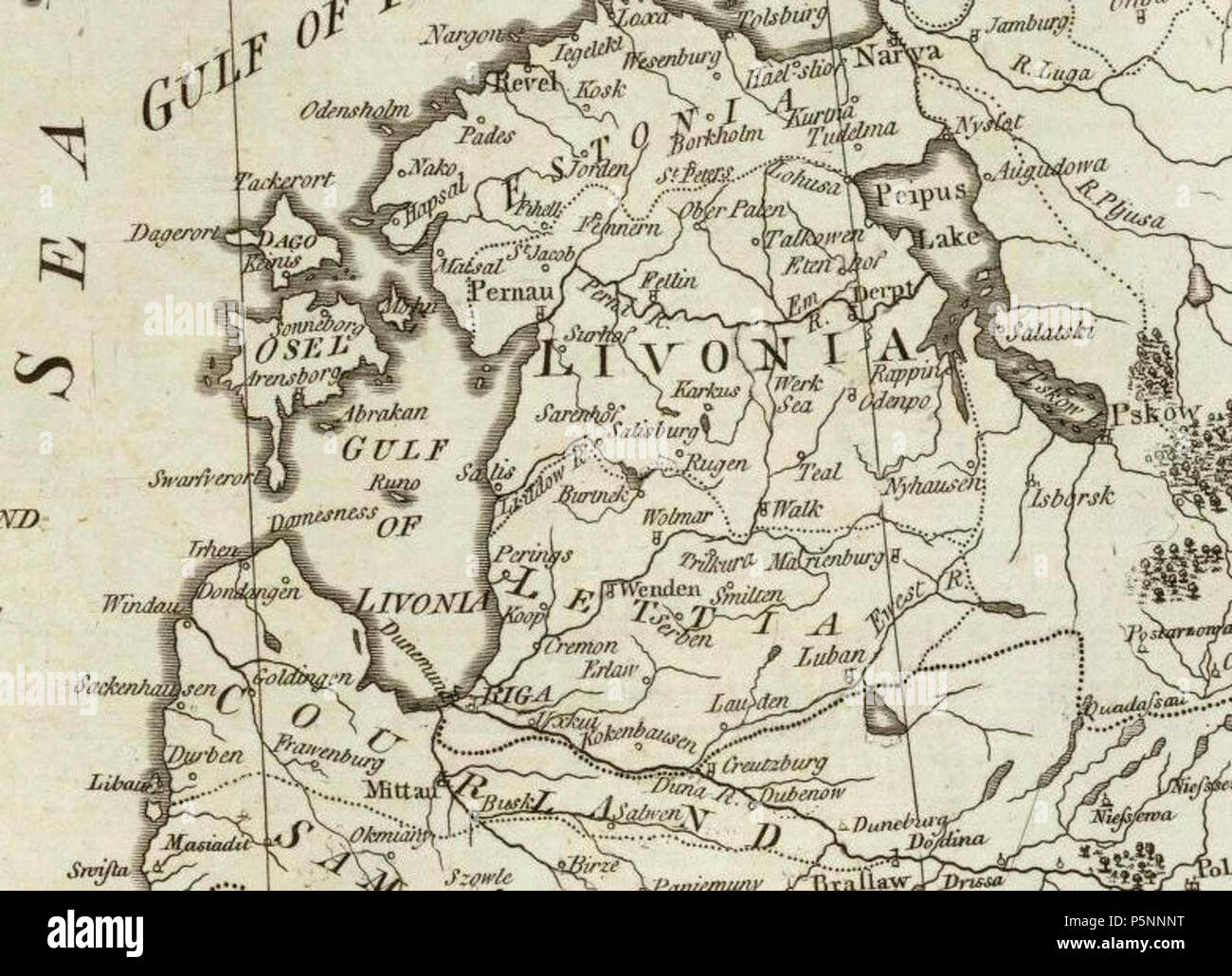 N/A. Part of 'A new map of the Northern States containing the Kingdoms of Sweden, Denmark, and Norway' showing Baltic Noble corporations . 1790.   Thomas Kitchin  (1719–1784)    Description British cartographer and engraver  Date of birth/death 1718 1784  Location of birth/death United Kingdom United Kingdom  Authority control  : Q3688020 VIAF:37186414 ISNI:0000 0001 0888 7679 LCCN:n80036699 NLA:35983985 Open Library:OL7228898A WorldCat 166 BalticCorp Stock Photo