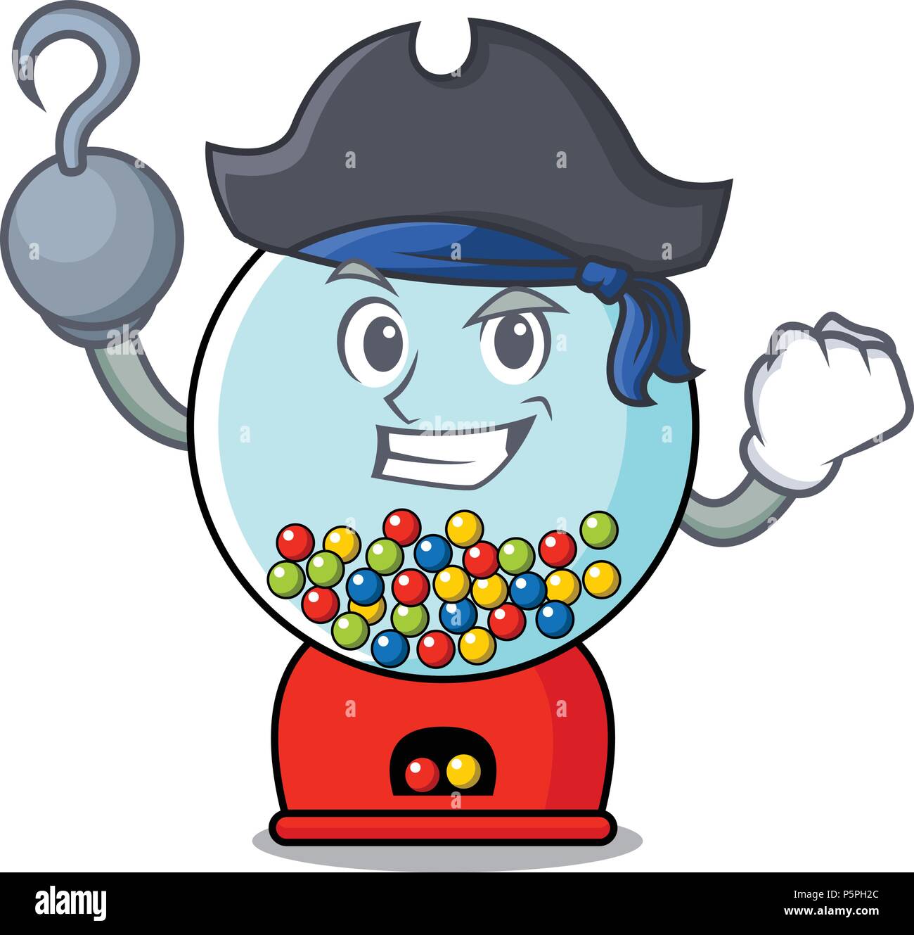 Gumball dispenser gum ball candy Stock Vector Images - Alamy