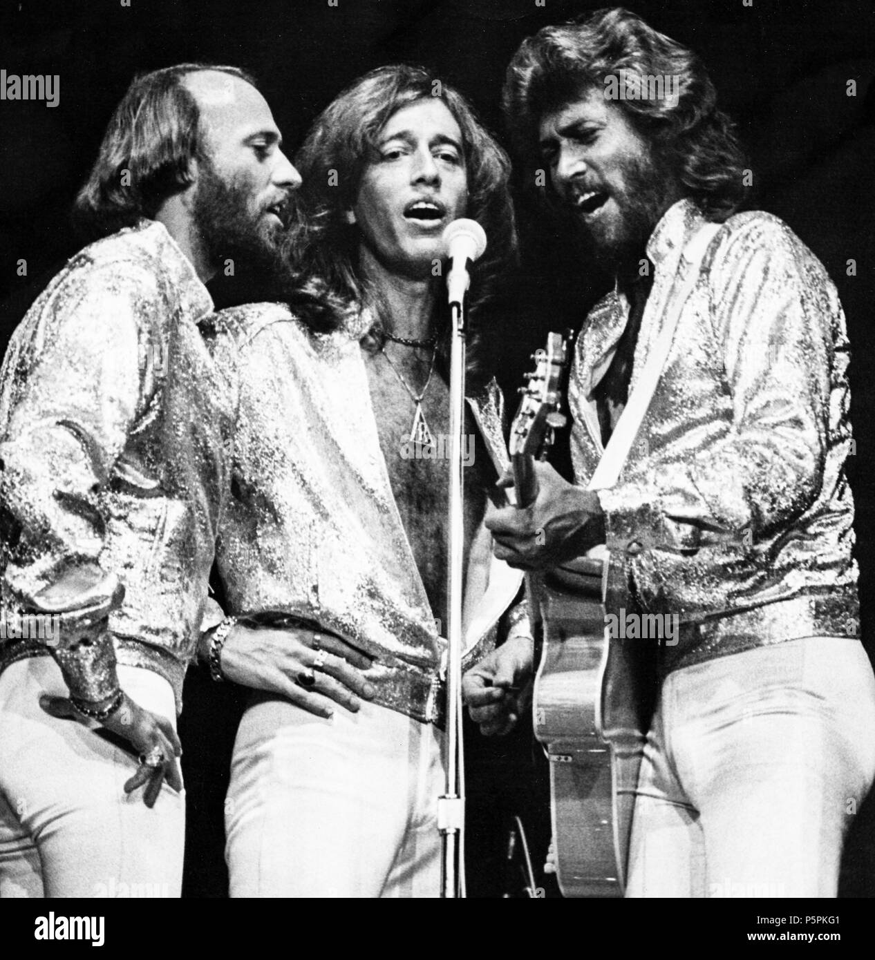 bee gees, 70s Stock Photo