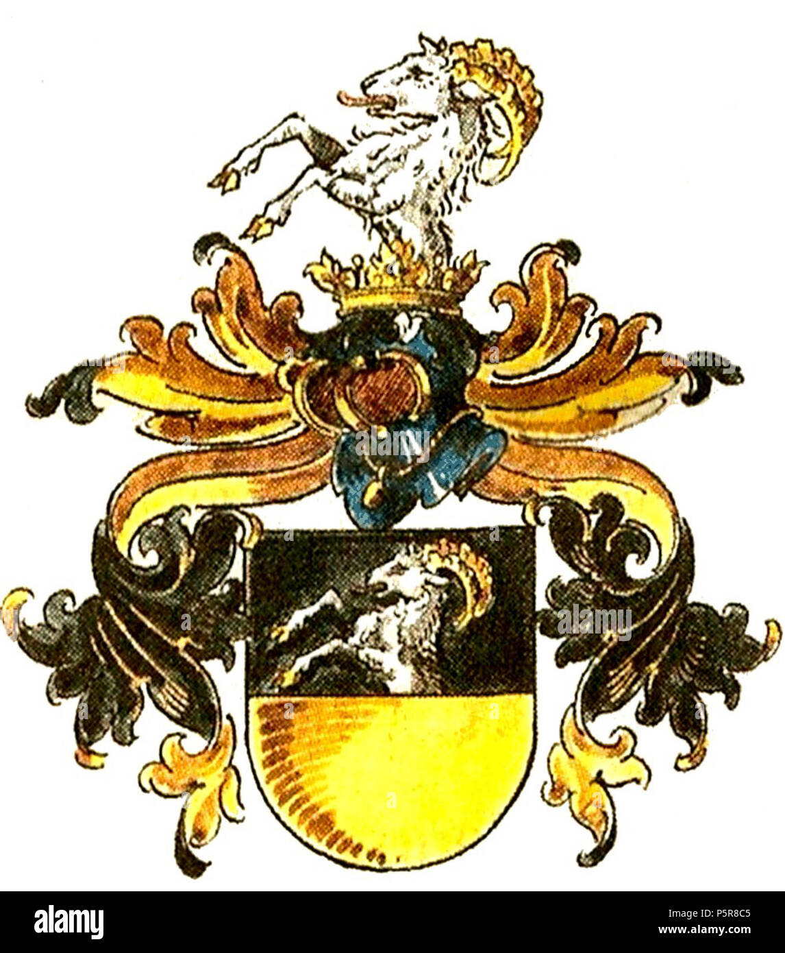N/A. Coat of arms of the german family Boxberger . 1465. Unknown 228 ...