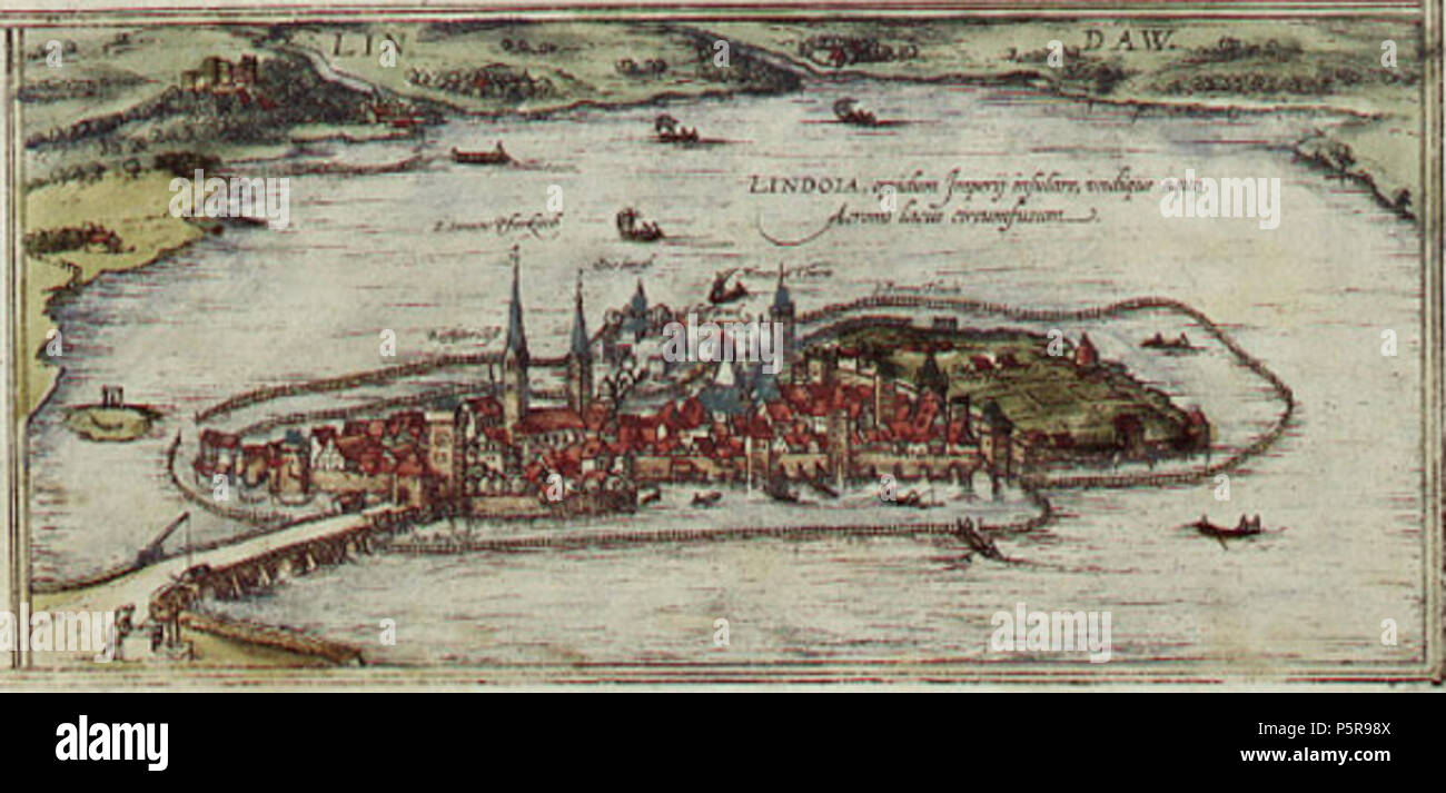 N/A. Lindau im Bodensee . 16th century.   Georg Braun  (–1622)    Alternative names Brunus Bruin  Description German cleric and geographer  Date of birth/death 1541 10 March 1622  Location of birth/death Cologne Cologne  Work location Cologne  Authority control  : Q77709 VIAF:108953469 ISNI:0000 0001 1081 5295 ULAN:500088658 LCCN:n50043248 NLA:36405646 WorldCat      Frans Hogenberg  (before 1540–1590)    Alternative names Franz Hogenberg, Frans Hogenbergh, Frans Hogenberch  Description Flemish engraver and cartographer  Date of birth/death before 1540 1590  Location of birth/death Mechelen Col Stock Photo