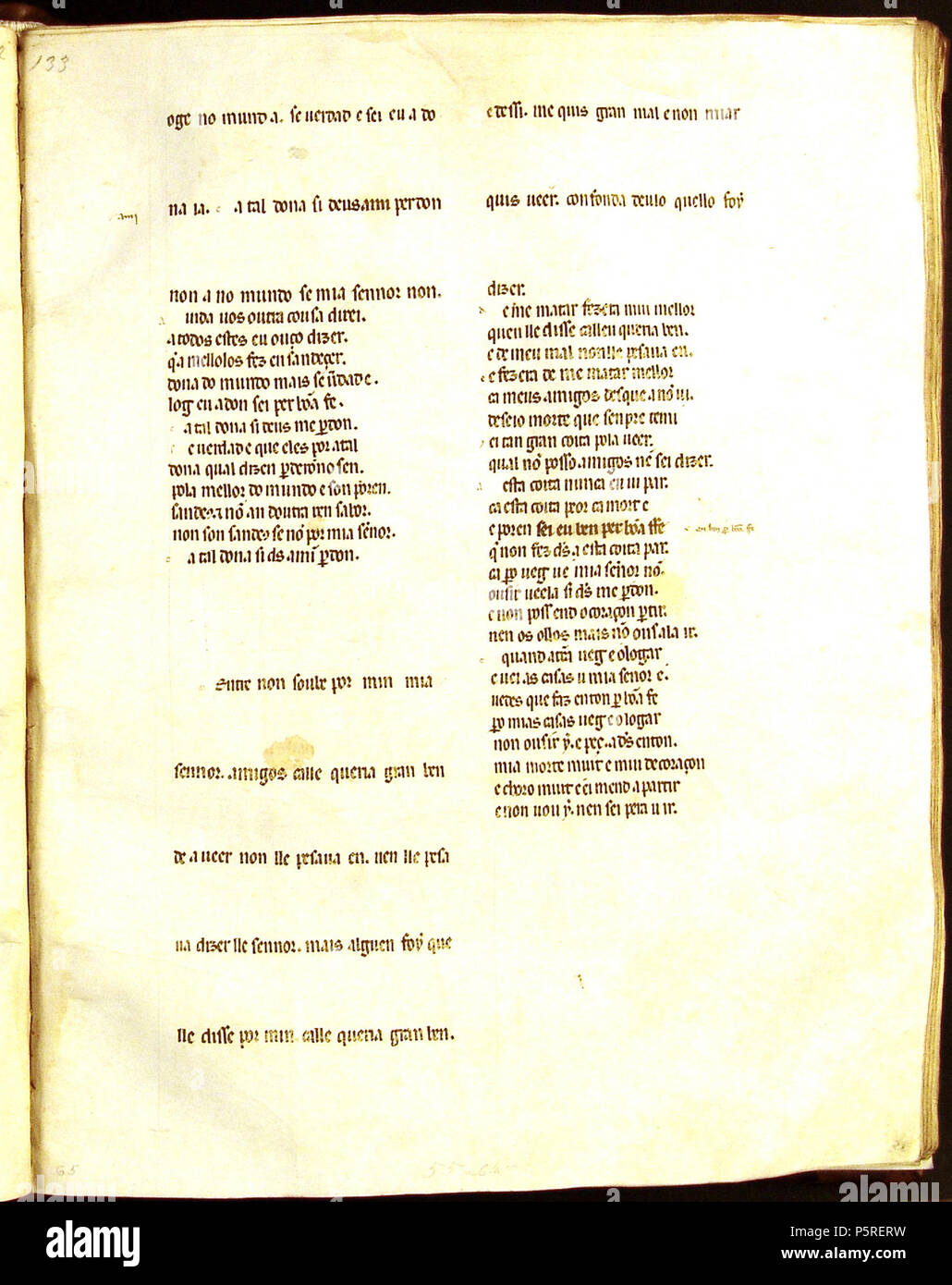 Cancioneiro da Ajuda. English: Cancioneiro da Ajuda manuscripts Português:  manuscritos do w:pt:Cancioneiro da Ajuda Pero da Ponte. Se eu podesse  desamar (A 289), Agora me part'eu mui sen meu grado (A 290)