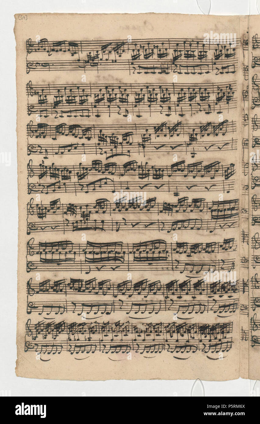 N A English Second Page Of The Autograph Manuscript Of The Organ Obbligato Part In The Opening Sinfonia Of The Cantata Wir Danken Dir Gott Wir Danken Dir Bwv 29 According To Baroque This sinfonia in d major is therefore doomed to remain an independent instrumental movement. https www alamy com na english second page of the autograph manuscript of the organ obbligato part in the opening sinfonia of the cantata wir danken dir gott wir danken dir bwv 29 according to baroque convention of choir pitch chorton in german the organ was a transposing instrument so that the key of c major in the manuscript corresponded to the orchestral key of d major a major second higher 1731 js bach 253 bwv29 sinfonia organ obbligato 2 image210118466 html