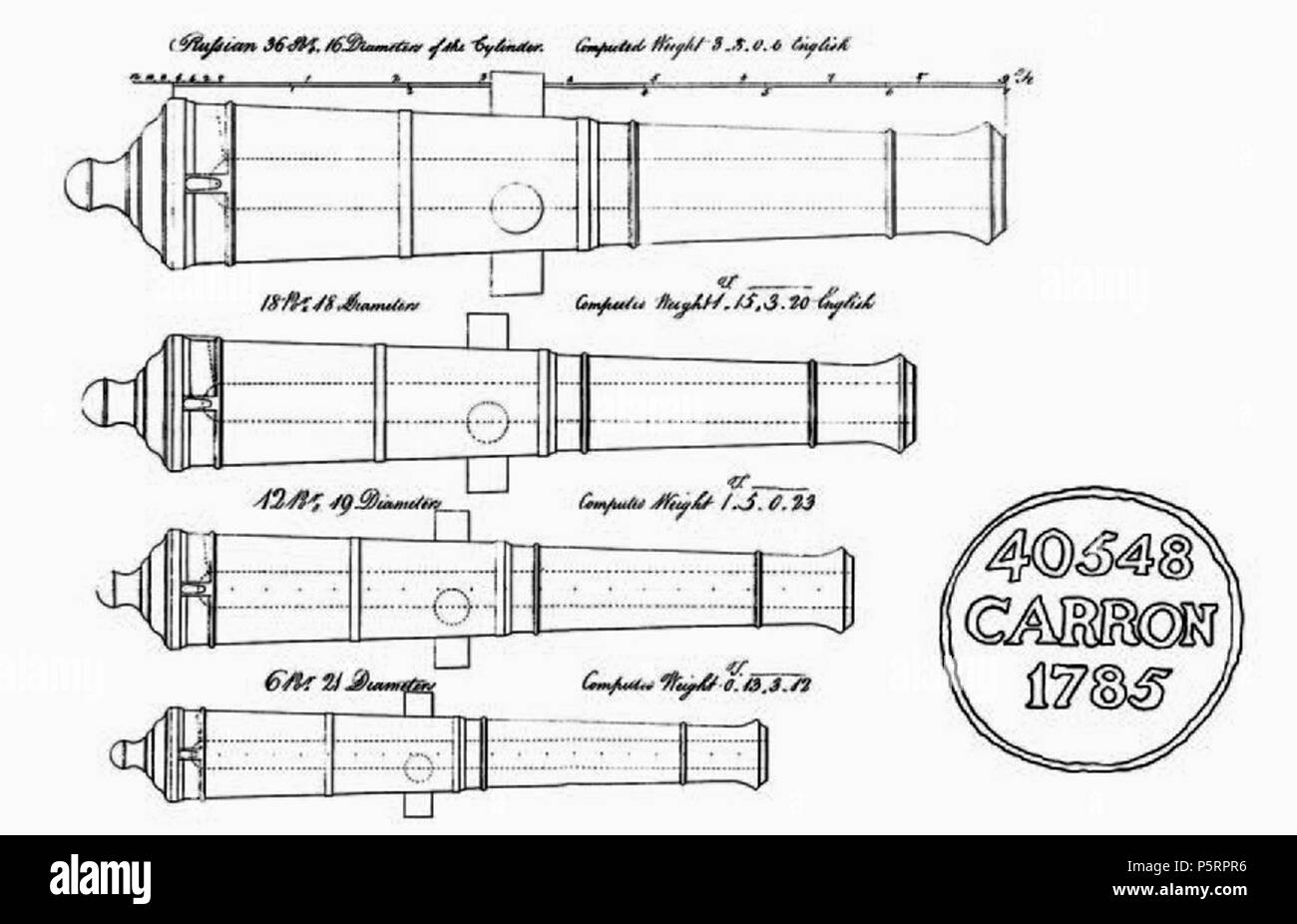 Cannon drawing Cut Out Stock Images & Pictures - Alamy