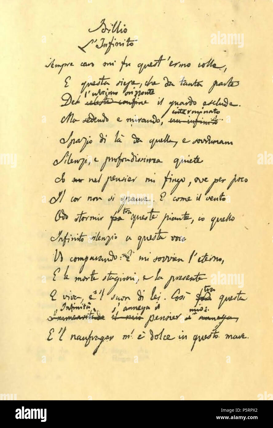 N/A. Italiano: Canti di Giacomo Leopardi, edizione critica a cura di  Francesco Moroncini, discorso, corredo critico di materia in gran parte  inedita, con riproduzioni d'autografi, Volume II, BOLOGNA, Licinio Cappelli,  1927. 1927.