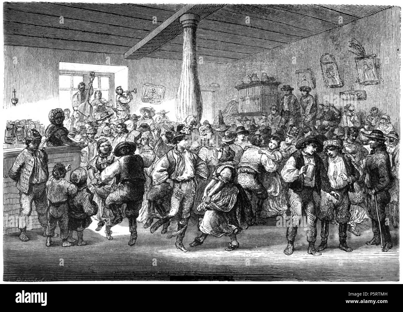 414 Das festliche Jahr img351 Die Kirwer in Mähren Stock Photo