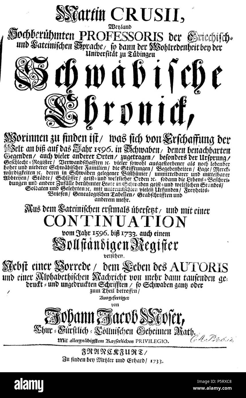 Martin crusius hires stock photography and images Alamy