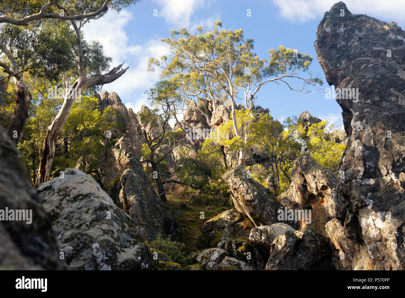 A photo of Hanging rock popular tourist attraction in Woodend