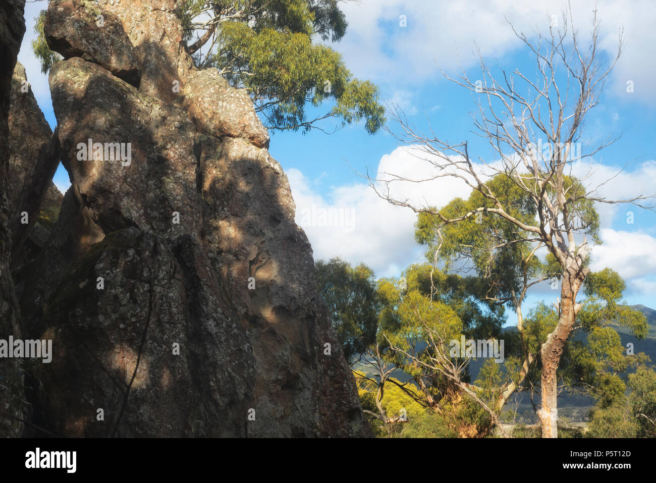 A photo of Hanging rock popular tourist attraction in Woodend