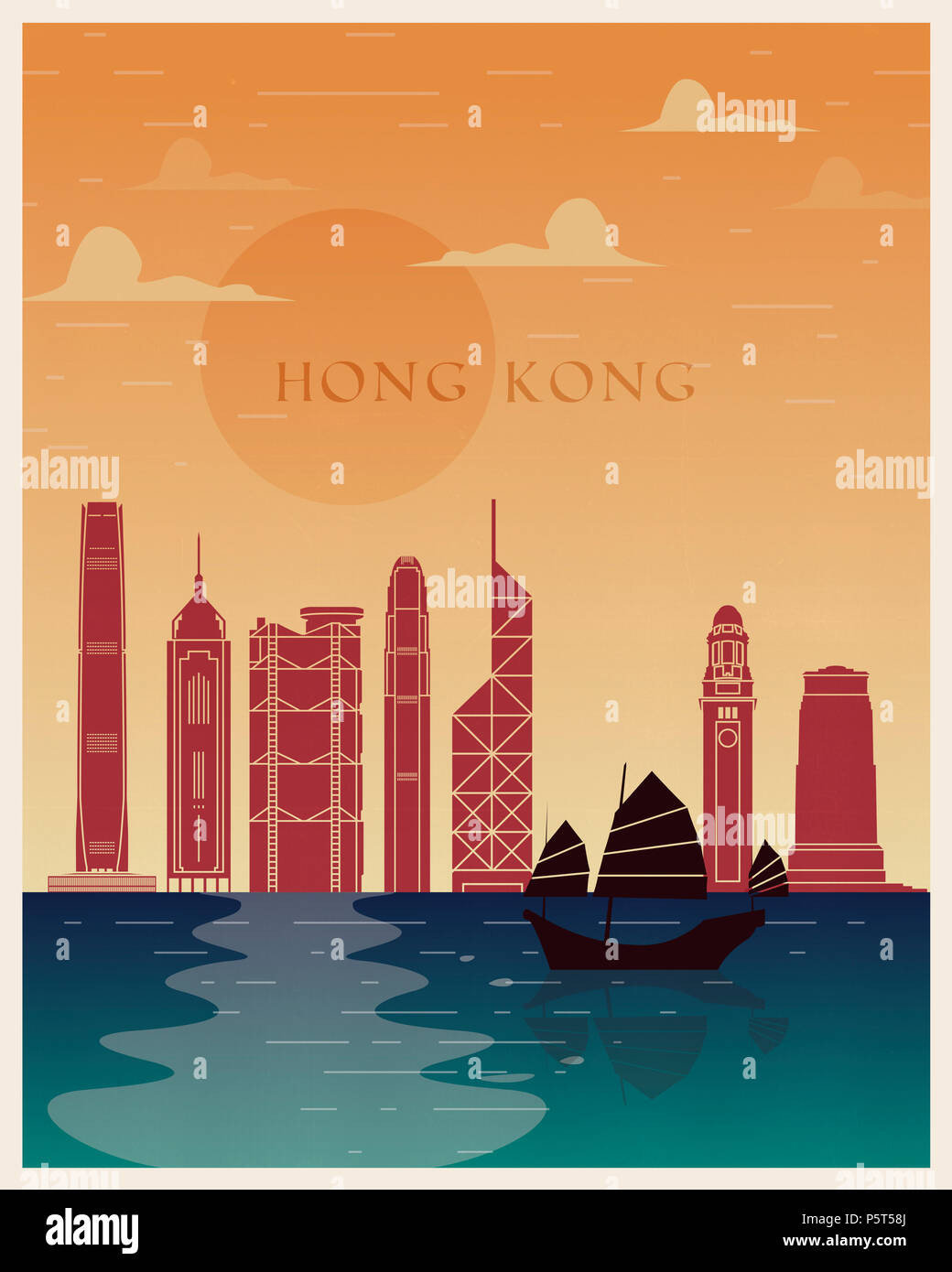 Hong kong poster hi-res stock photography and images - Alamy