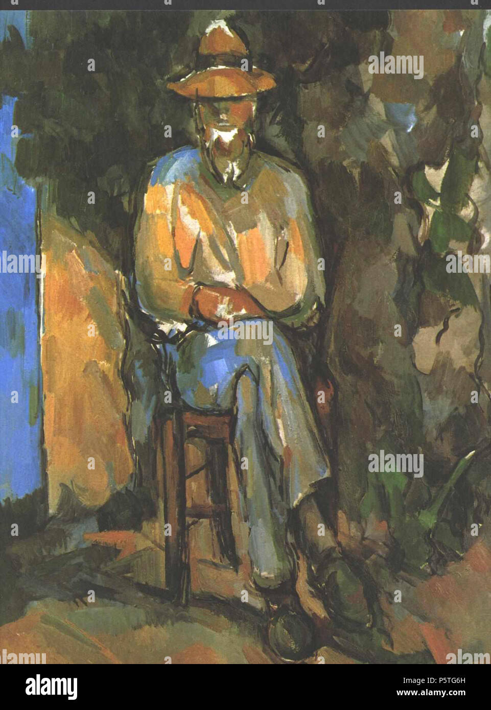 287 Cezanne Der Gärtner Stock Photo Alamy