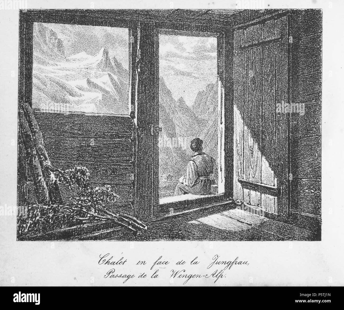 Miniature chalet Black and White Stock Photos & Images - Alamy