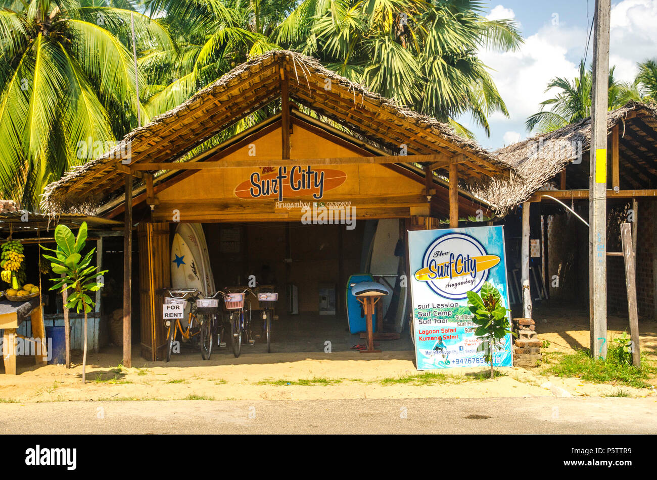 Arugam bay, Sri Lanka Stock Photo Alamy