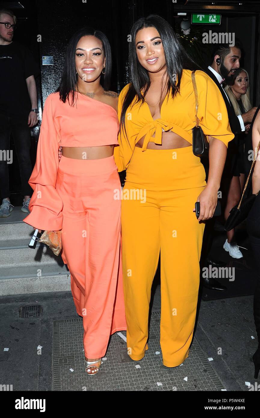 PrettyLittleThing x Maya Jama - launch party Stock Photo - Alamy