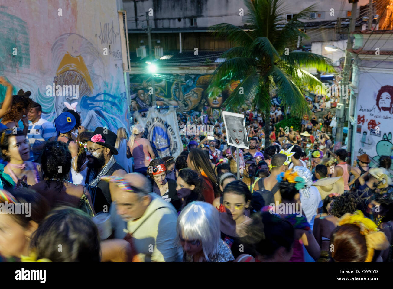 Brazil, Rio de Janeiro, Carnival 2018 Stock Photo