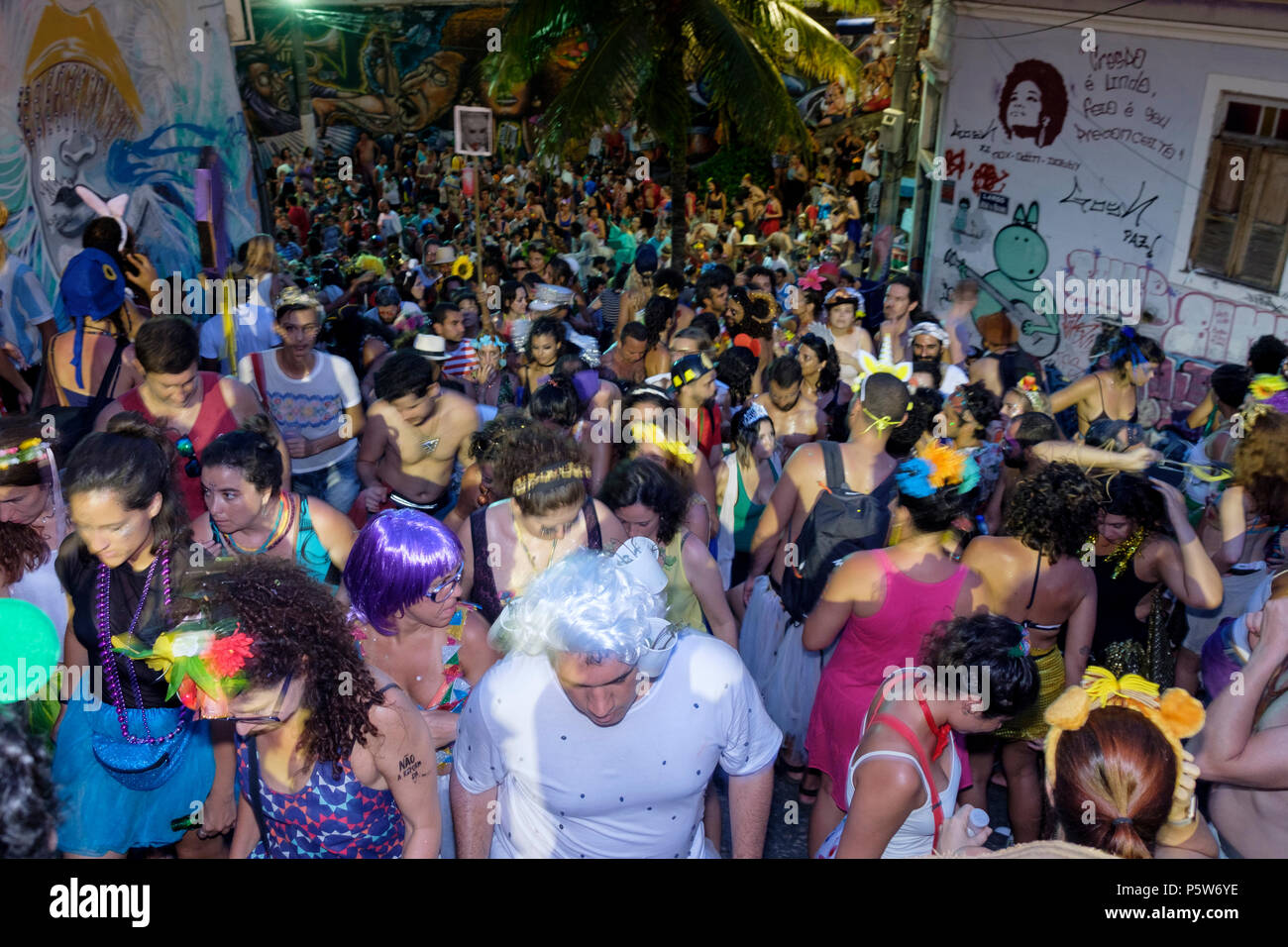 Brazil, Rio de Janeiro, Carnival 2018 Stock Photo