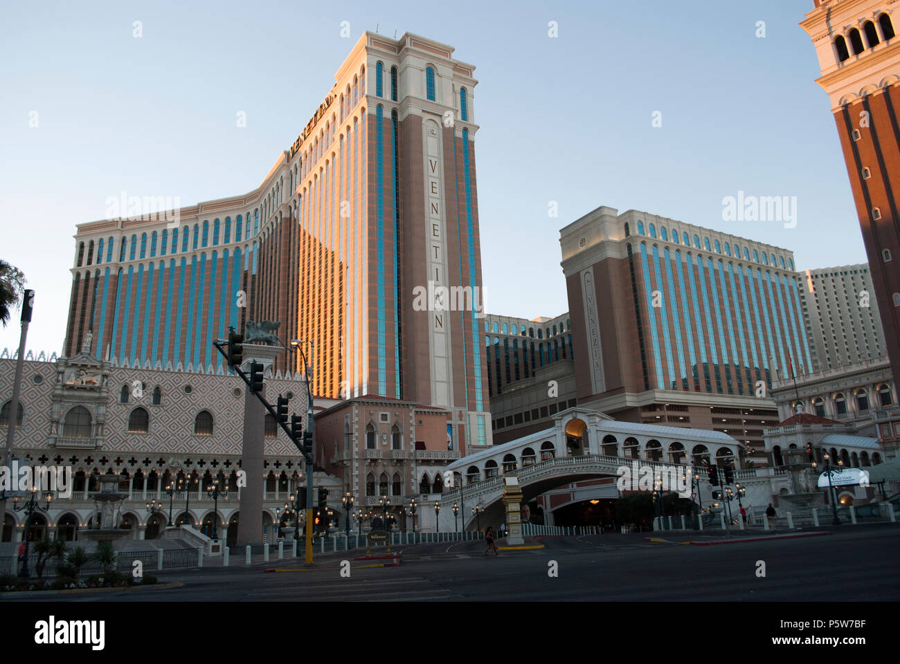Famous city. Urban style. . Las Vegas Strip. Venetian. Shopping. Casino. Hotel Stock Photo