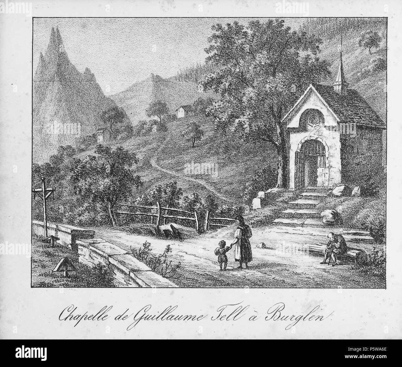 Chapel of tell Black and White Stock Photos & Images - Alamy