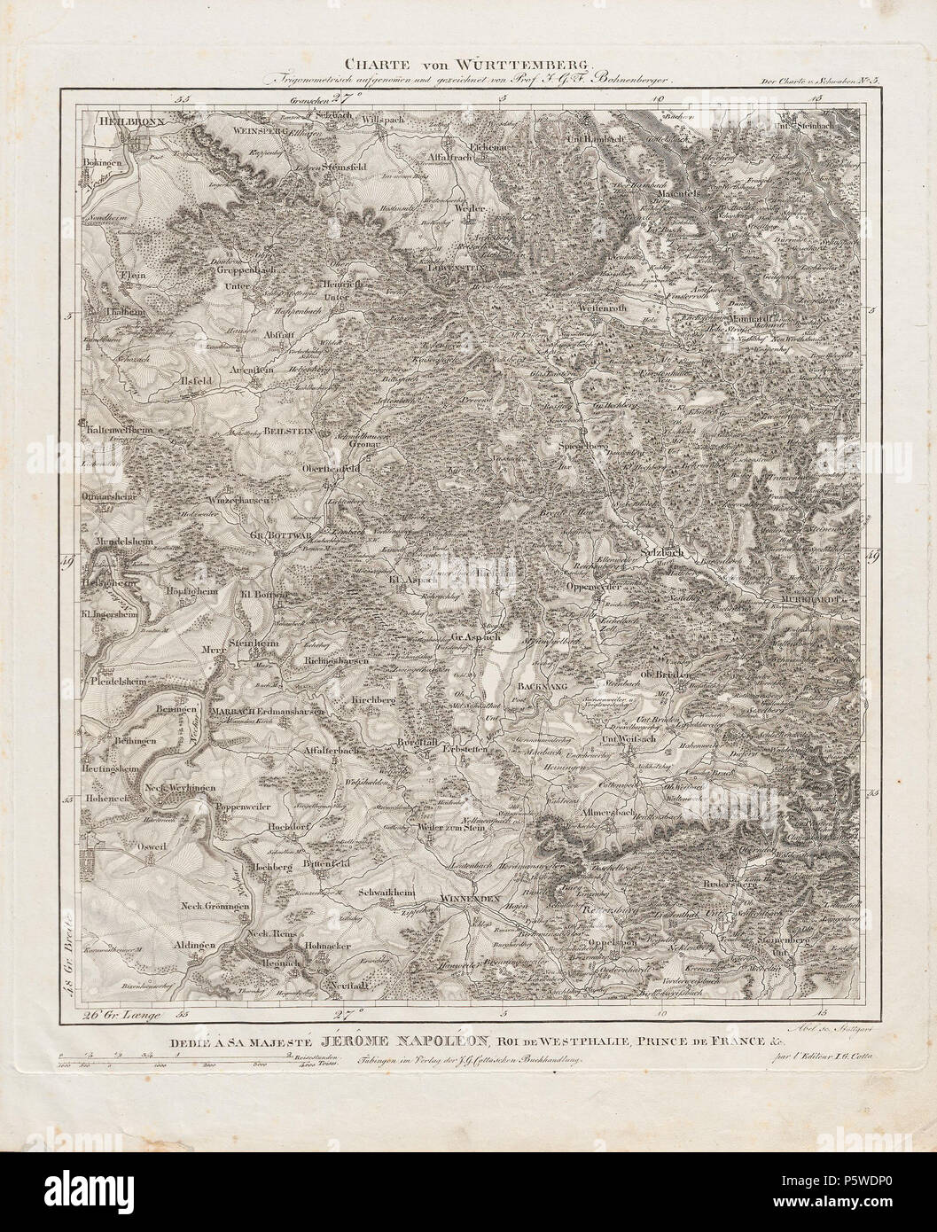 N A Charte Von Schwaben Blatt 5 Heilbronn Between 1798 And