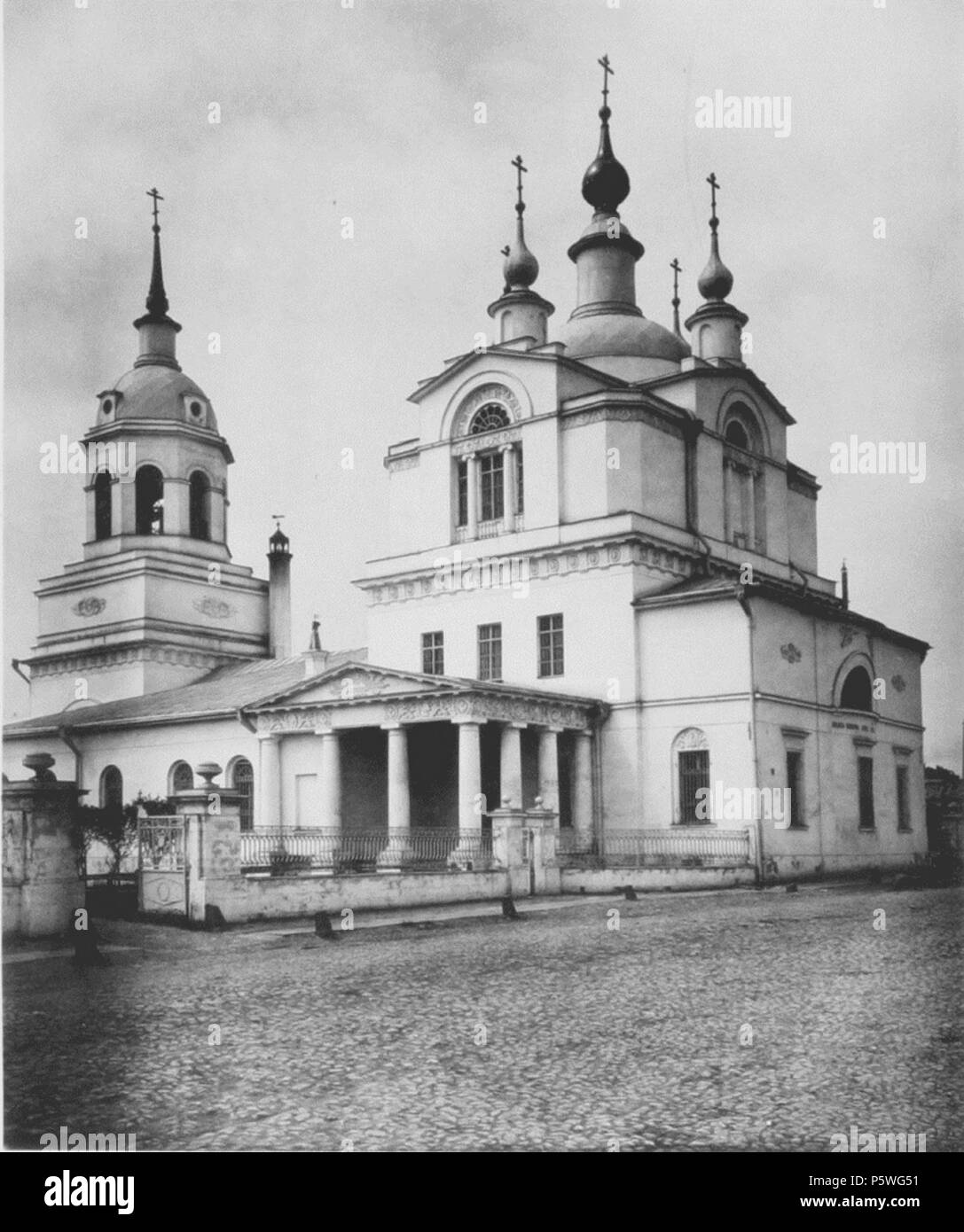 N/A. :        . 1882. Nikolai Naidenov (1834-1905) 346 Church of Our Lady's Protection in Krasnoe Selo 00 Stock Photo