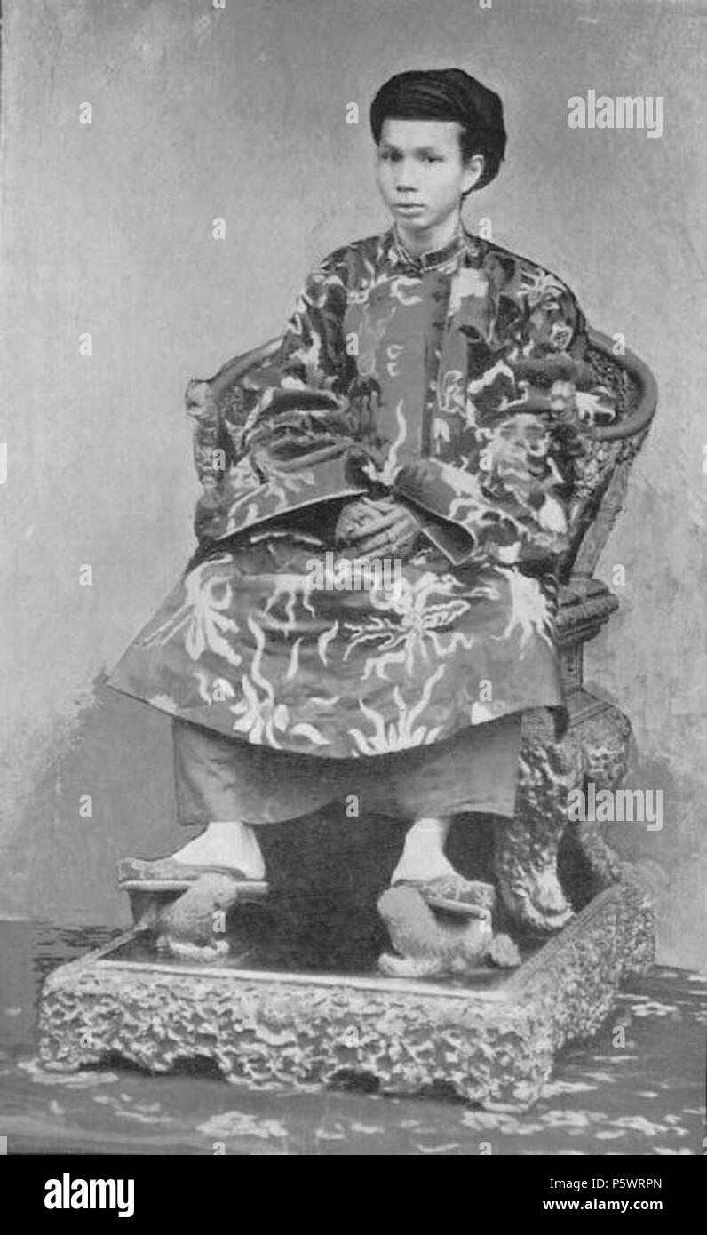 N/A. Emperor ng Khánh of Vietnam. 1880s. Unknown 465 DongKhanh Stock Photo