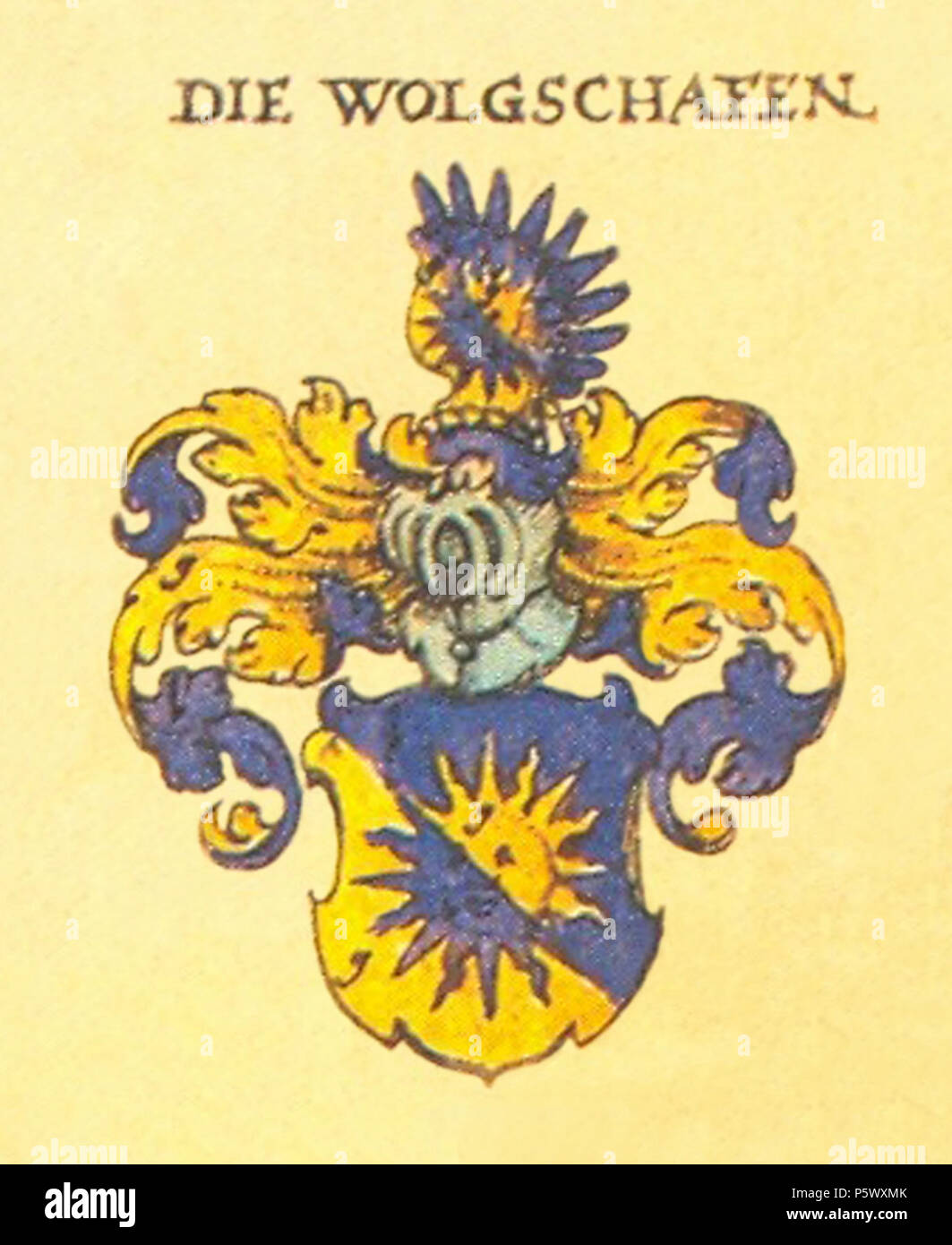 357 COA Wolgschafen Stock Photo