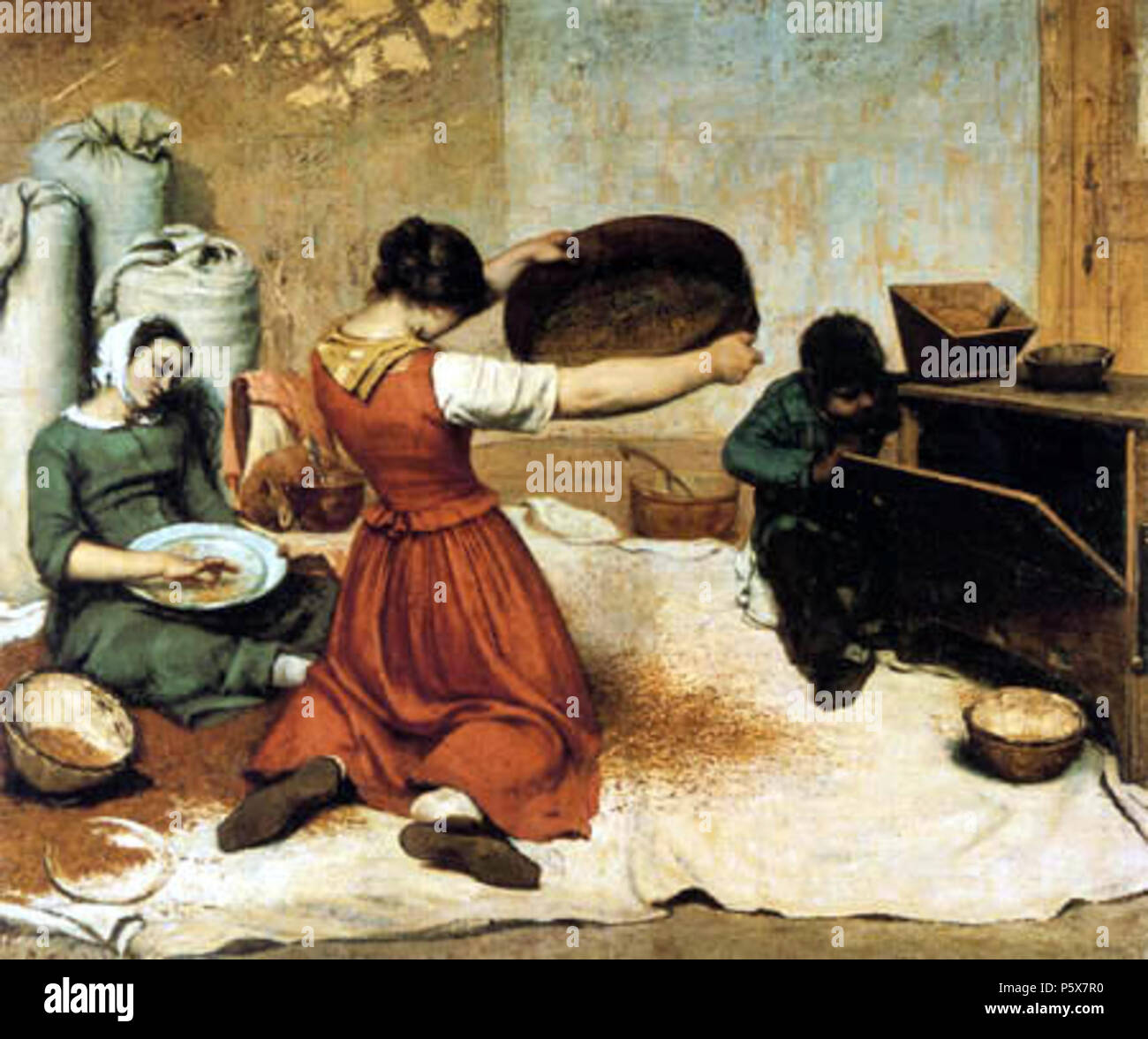 1855 n a gustave courbet 1819 1877 alternat hires stock photography