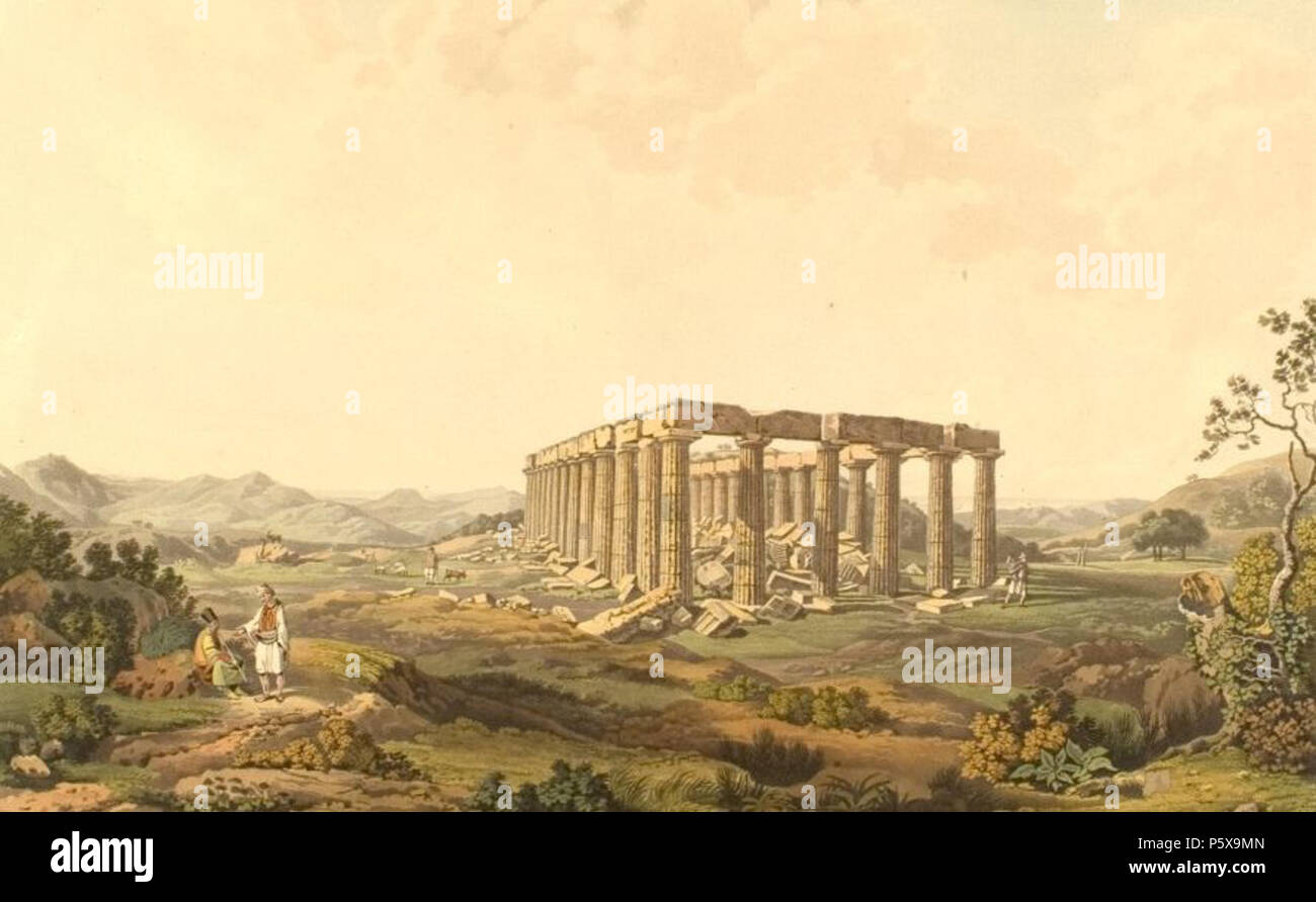 N/A. English: Temple of Apollo Epicurius. :   . 1821.   Edward Dodwell  (1767–1832)      Description Irish painter and writer  Date of birth/death 30 November 1767 13 May 1832  Location of birth/death Dublin Rome  Work location Cambridge, Greece, Naples, Rome  Authority control  : Q536003 VIAF:29669247 ISNI:0000 0000 8342 5936 ULAN:500046691 LCCN:n84081579 Open Library:OL1365502A WorldCat 459 Dodwell Temple of Apollo Epicurius Stock Photo