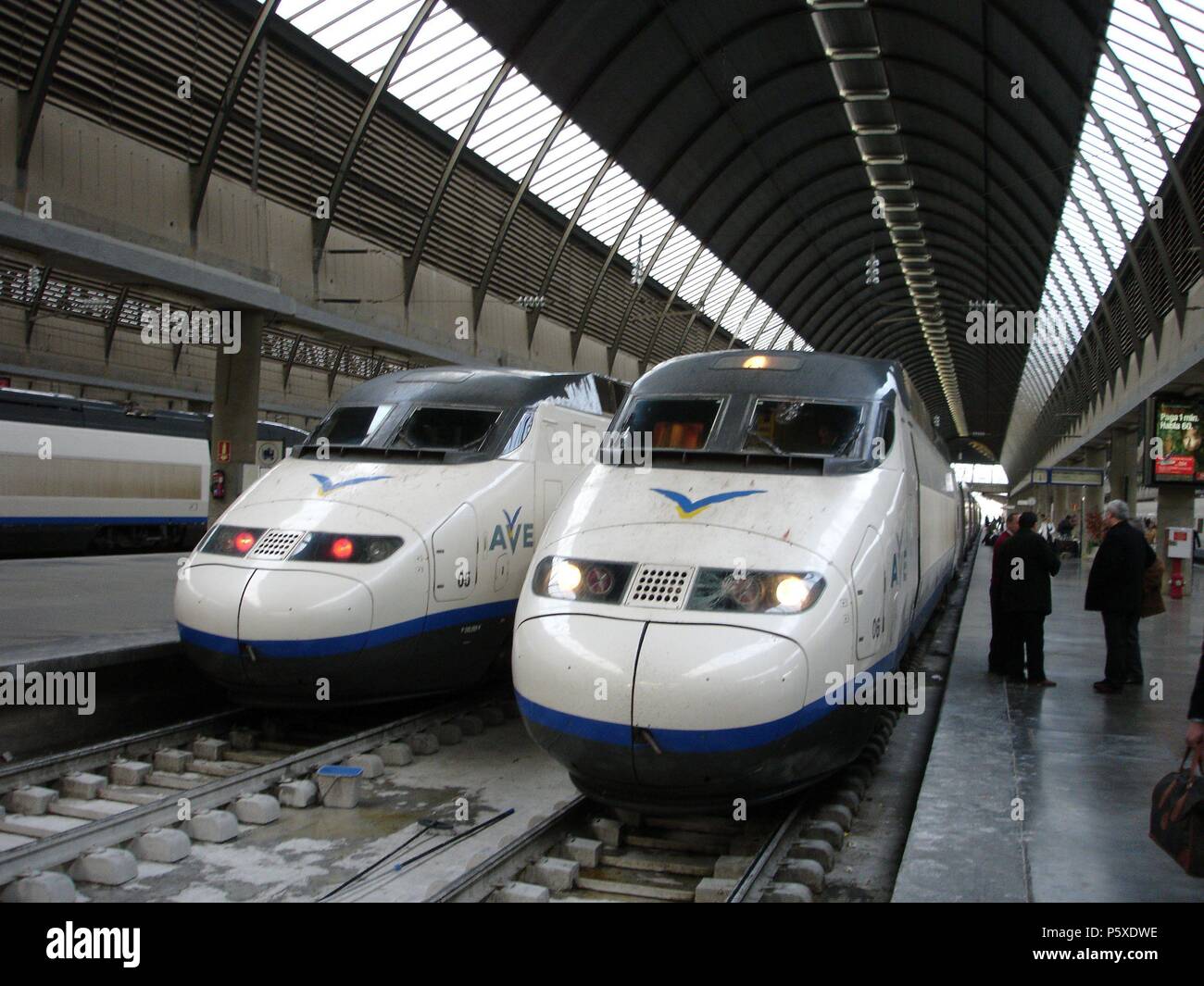Estación de tren santa justa sevilla hires stock photography and