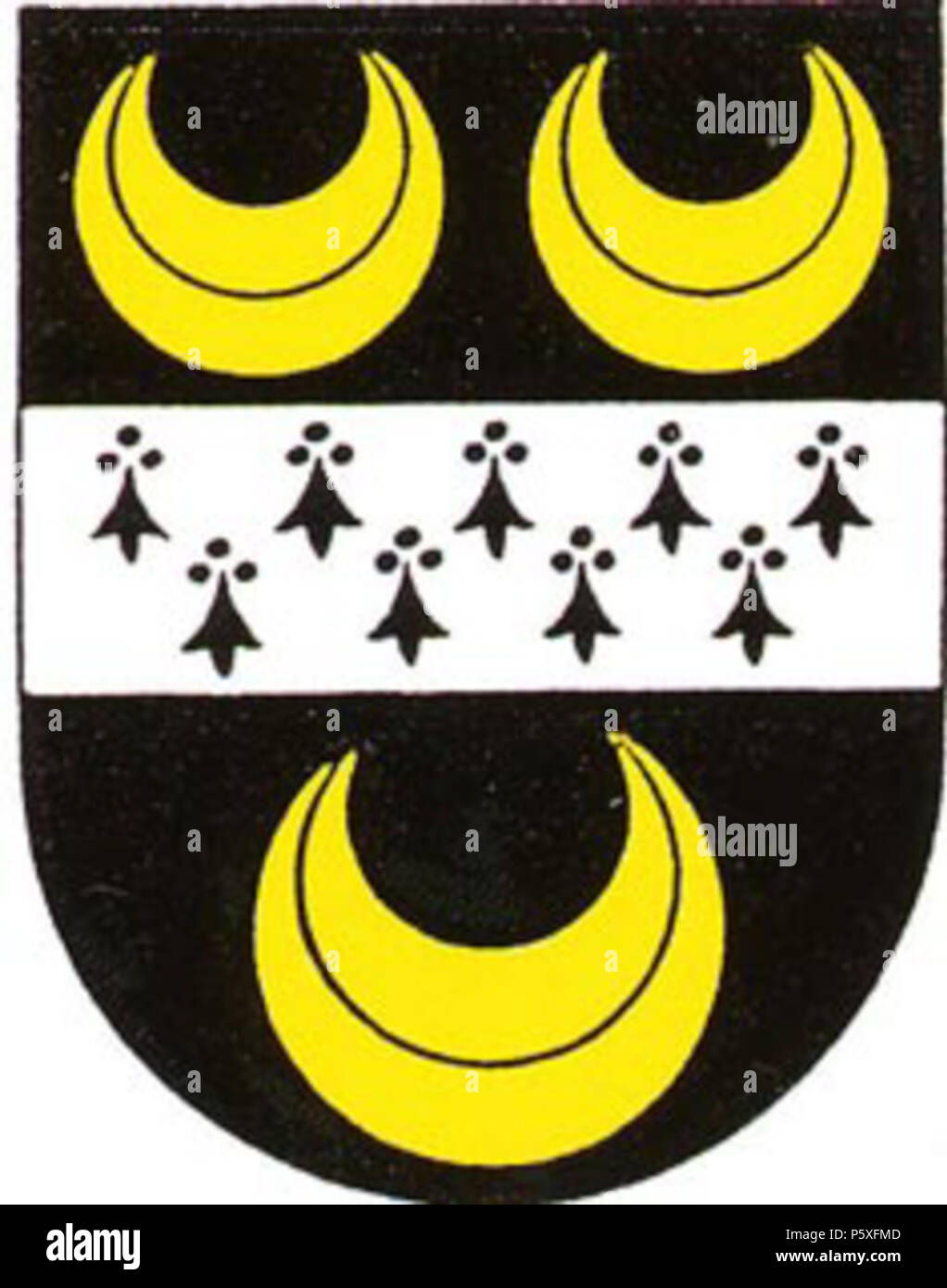 three moons symbols intersecting