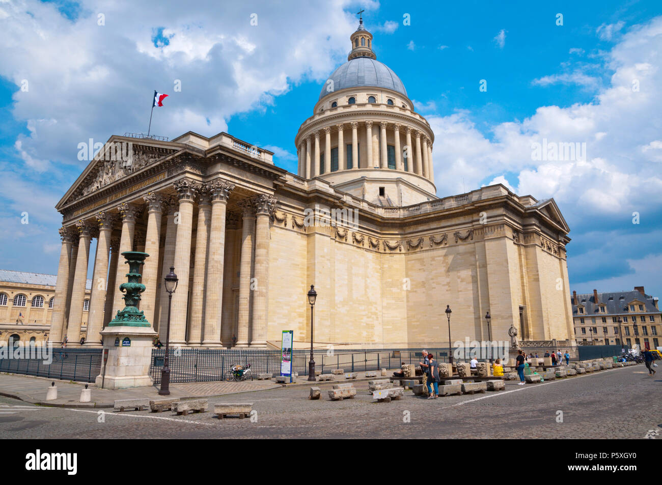 Pantheon, Place du Pantheon, Sorbonne district, Paris, France Stock Photo
