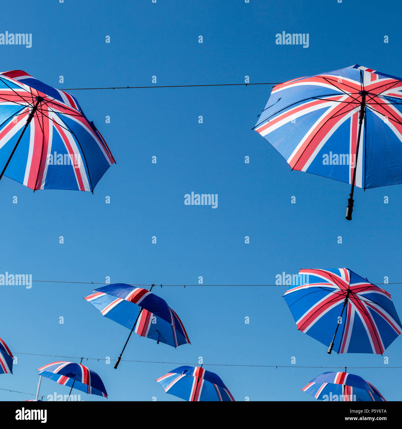 British flag umbrella hires stock photography and images Alamy