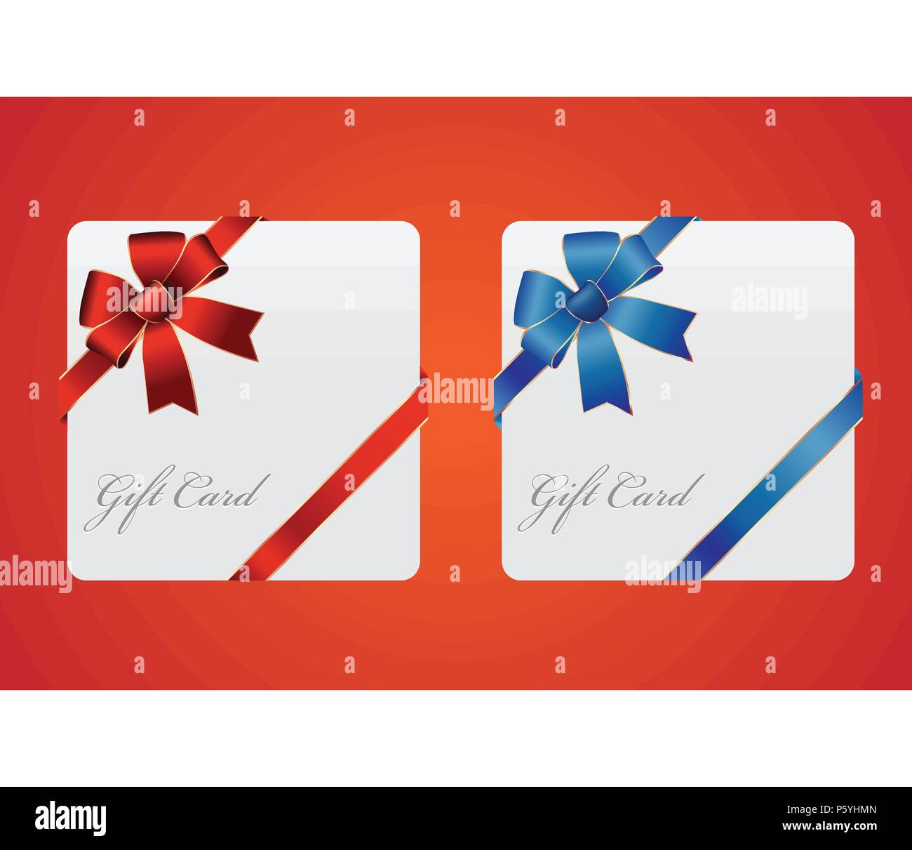 Christmas concept red gift Stock Vector Images - Alamy