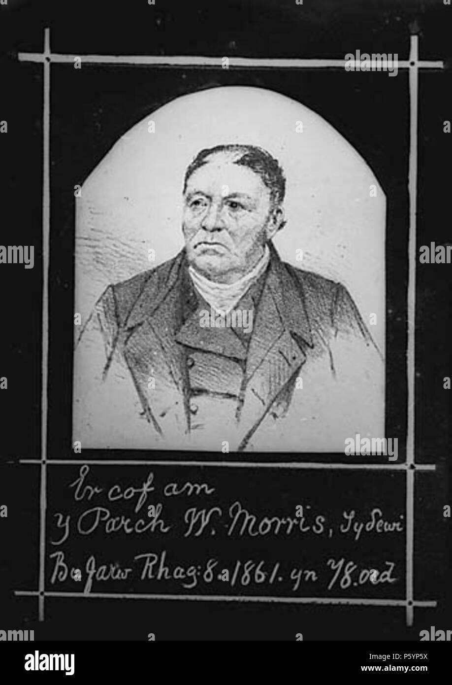 Er cof am y Parch W Morris, Tyddewi .. [graphic].. 1 negative glass